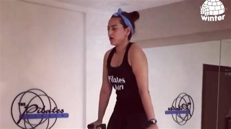 Yoga Workout Video Hot Sonakshi Sinha Yoga One News Page VIDEO