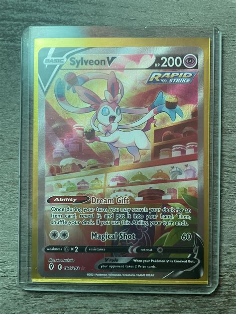 Sylveon V Evolving Skies Alt Art Pack Fresh Pokemon Cards Tcg