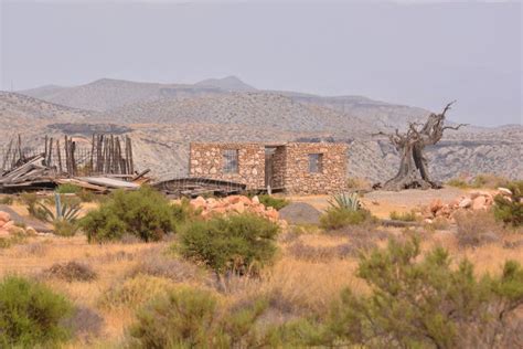 Desert Tabernas in Almeria Province Spain Stock Photo - Image of ...