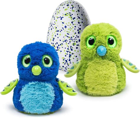 Hatchimals Hatching Egg Interactive Creature Draggle Blue Green