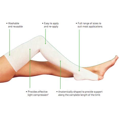 Molnlycke Tubigrip Below-Knee Shaped Support Bandage | Elastic Bandages