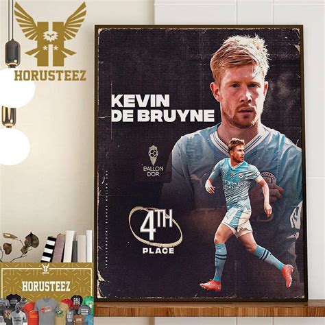 Kevin De Bruyne 4th Place In The 2023 Mens Ballon Dor Home D - Inspire ...