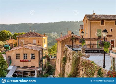 Moustiers Sainte Marie Village In Provence France Editorial Stock