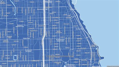 Grand Boulevard Chicago Il Political Map Democrat And Republican