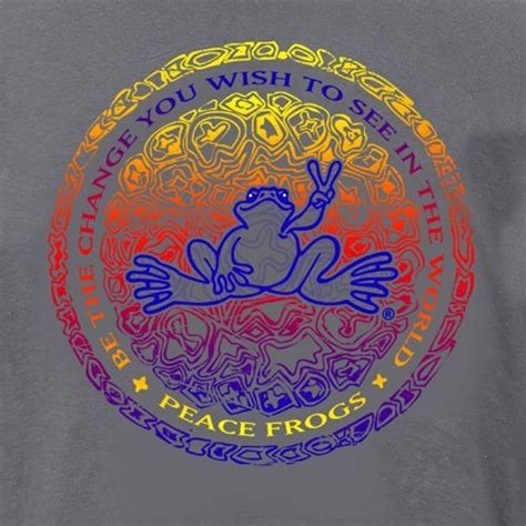 Peace Frog Peace Frog Peace Sign Art Hippie Peace Sign Art