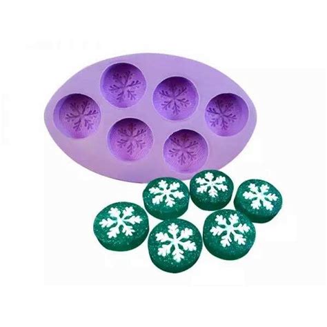 Forma De Silicone Rechaud Floco De Neve Cav Ib S Molde