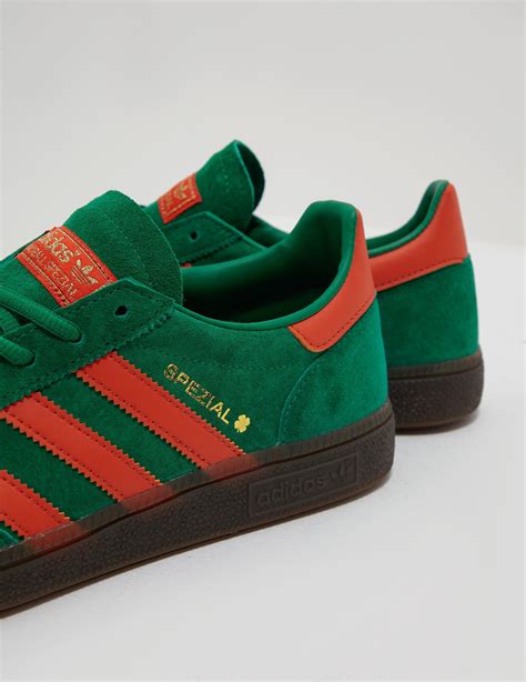 adidas Originals Suede Handball Spezial Green for Men - Lyst