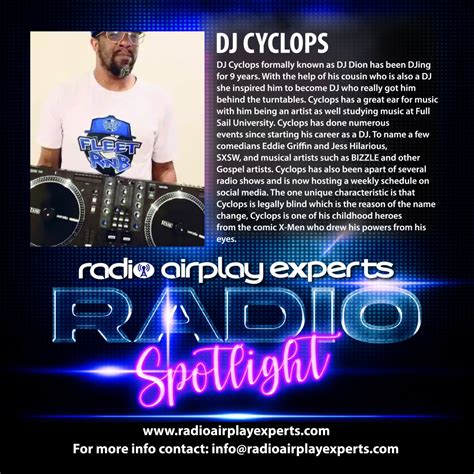 Radio Spotlight Dj Cyclops