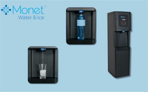 Water Dispenser and Ice Maker Combo by Monet Coolers