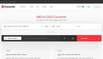 How To Convert Mkv To Ogg Format