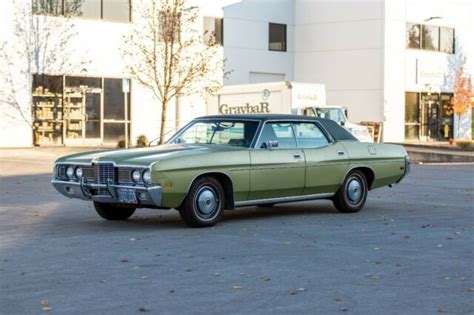 1972 Ford Galaxie Sedan Clean Survivor Runs Very Well For Sale