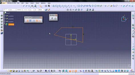 Catia Sketcher Sketch Sketch Tools Youtube