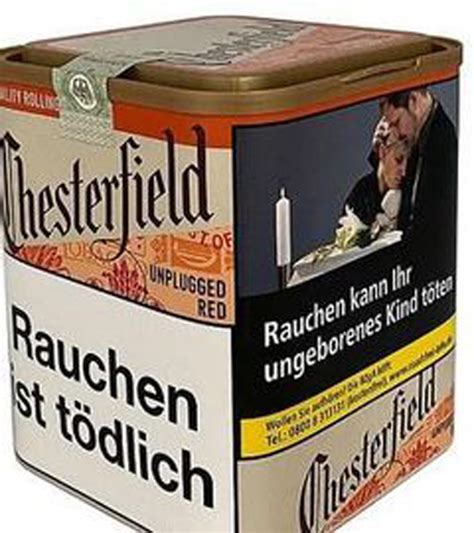 Chesterfield Tabak Ohne Zus Tze G Feinschnitt Kaufen