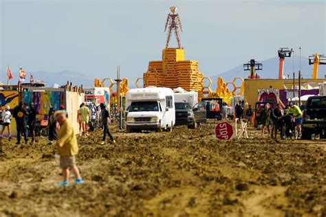 Roads Out Of Burning Man Have Dried Up Enough For Festival Goers To