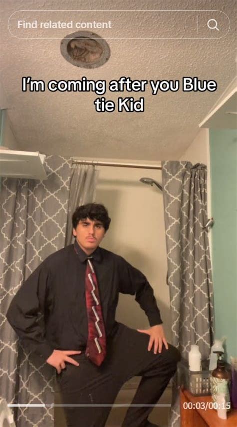 Who Is The Blue Tie Kid Or The Leader Of The Tiktok Rizz Party