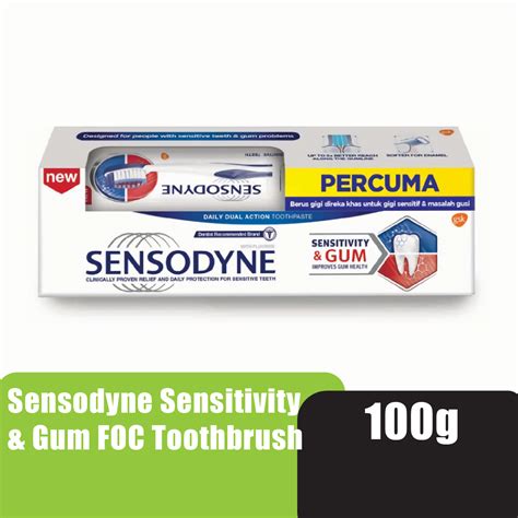 Sensodyne Sensitivity Gum G Foc Toothbrush Health Wellness