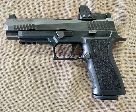 Sig Sauer P X Full Mm Capacity Barrel With Romeo Pro