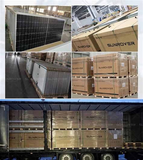 European Warehouse 550w Bifacial Solar Panels 400w 450w 500w 550w 600w