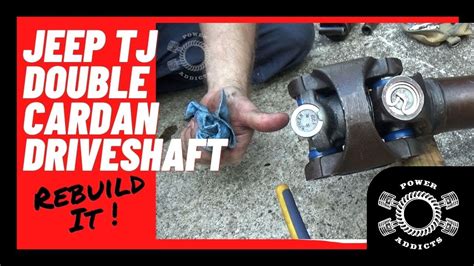 Rebuild A Jeep Double Cardan Driveshaft Poweraddictscrew Jeeplife