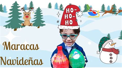 Como Hacer Maraca Navide A Con Botella Pl Stica De Refresco Youtube