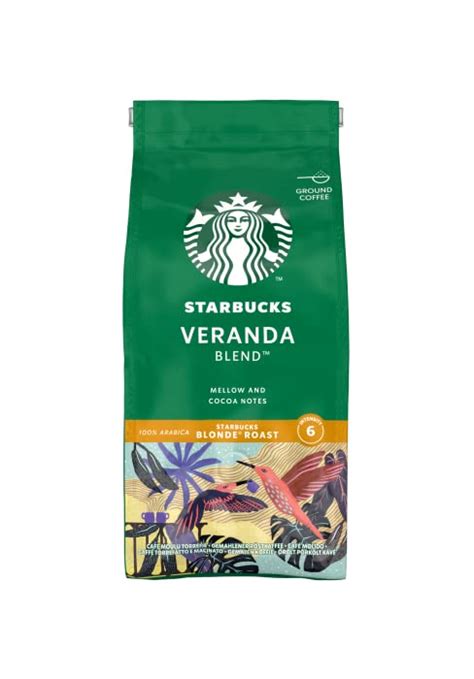 Starbucks Caffè Verona Café Molido De Tostado Intenso 6 Bolsa de 200g