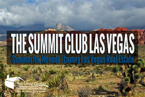 Breaking Summit Club Las Vegas Lots Now Selling