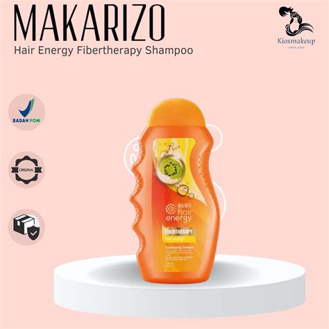 Jual Makarizo Hair Energy Fibertherapy Conditioning Shampoo Kiwi 170 ML