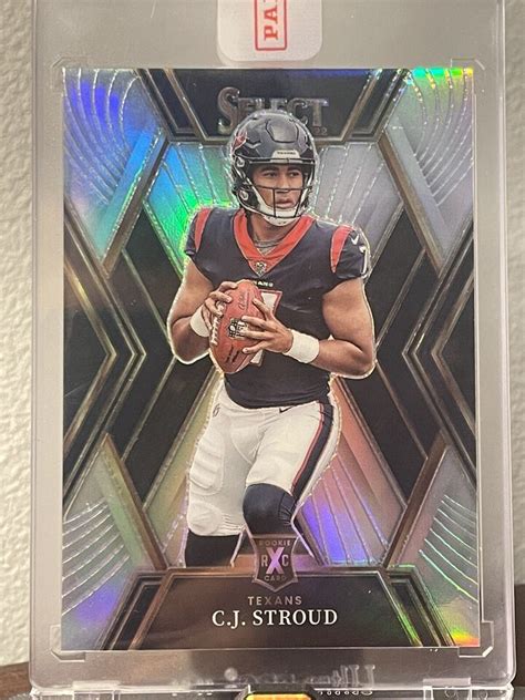 Cj Stroud Panini Select Xrc Rookie Texans Rc Redemption