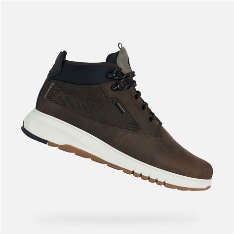 Geox Aerantis X B Abx Waterproof Shoes Coffee Man Geox