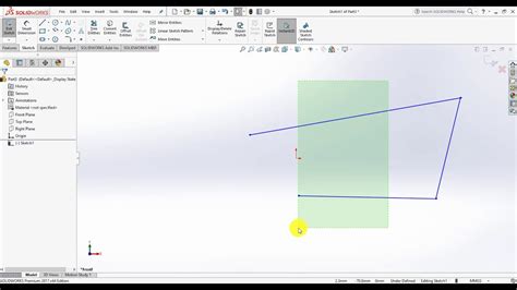 SolidWorks Tutorial 1 Unit Sketch Planes Relation YouTube