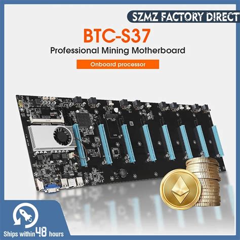 Placa M E De Minera O Gpu Mainboard Cpu Ethereum Bitcoin Btc