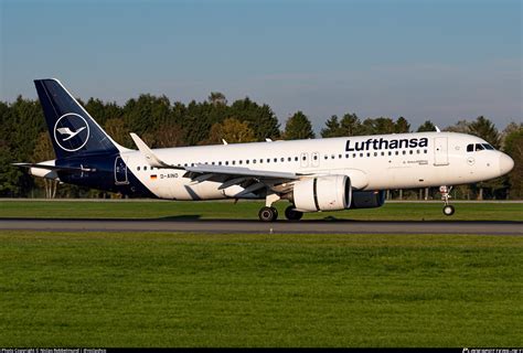 D AINO Lufthansa Airbus A320 271N Photo By Niclas Rebbelmund