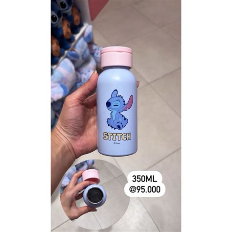 Jual Tumbler Stitch Stainless Ml Miniso X Disney Botol Minum