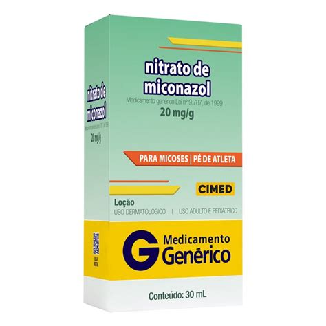 Miconazol Cimed 30ml Locao 20mgml Generico Farmagora