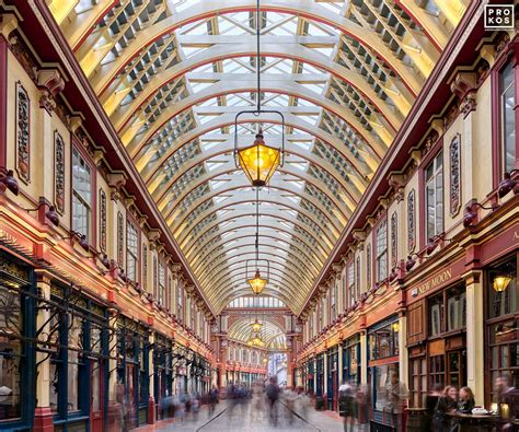 Flux Mercatis Leadenhall Market Long Exposure Photo By Andrew Prokos