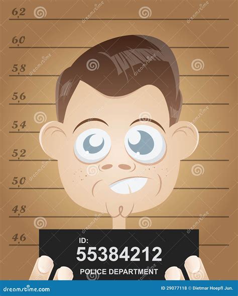 Cartoon Characters Mug Shots