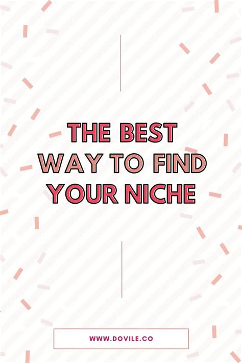 How To Find Your Niche And Why It Is Important Artofit