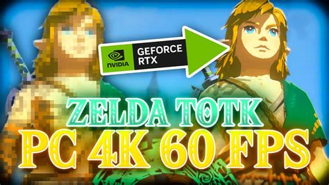 Zelda TOTK PC En 4K 60 FPS FR Zelda Tears Of The Kingdom YUZU