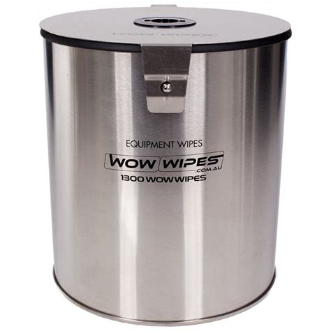 Gym Wipes Dispenser Wall Mounted Stainless Steel Sydney Cleaning