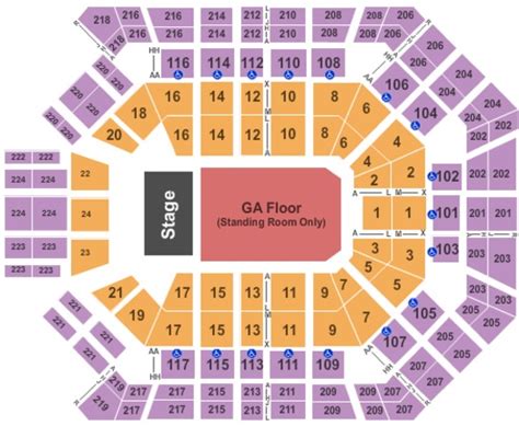 Mgm Grand Garden Arena Tickets In Las Vegas Nevada Seating Charts