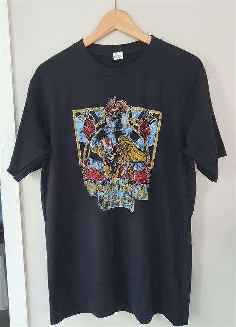 Grateful Dead T Shirt Vintage Look Retro T Shirt L Size Etsy