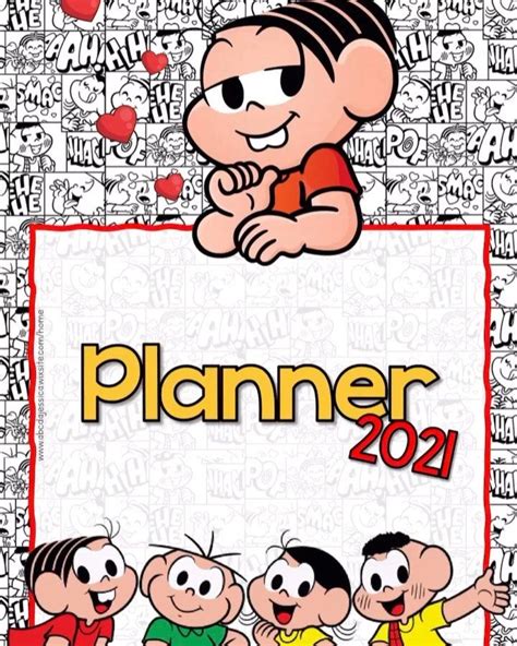 ABC Lojinha on Instagram PLANNER 2021 TURMA DA MÔNICA Pronto para