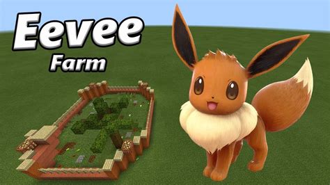 Eevee Farm Minecraft Pe Youtube