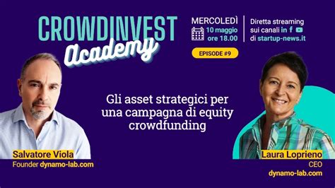 Gli Asset Strategici Per La Campagna Di Crowdfunding