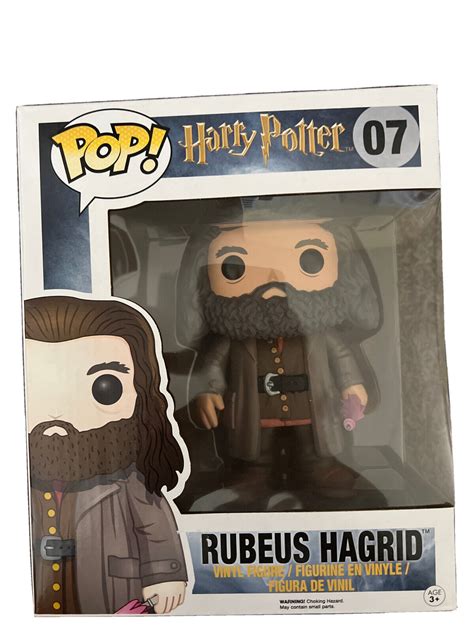 Funko Pop Harry Potter Rubeus Hagrid 07 6 Super Sized Figure In Box Values Mavin