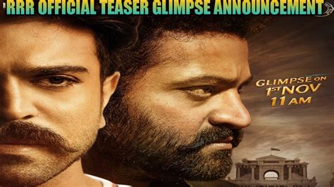 Rrr Movie Teaser The Big Official Announcement And Collaborationrrr