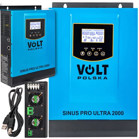 INWERTER SOLARNY PRZETWORNICA UPS 12V OFF GRID SINUS PRO ULTRA 2000