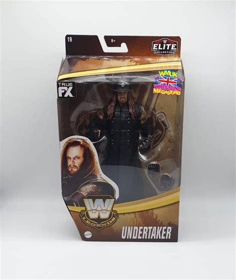 Wwe Elite Mattel Legends Series 19 Undertaker Uk Version Wrestling