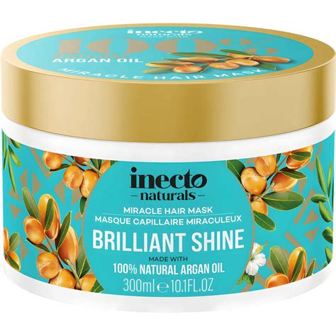 Masque Cheveux Argan Super Brillance Inecto 300 ML