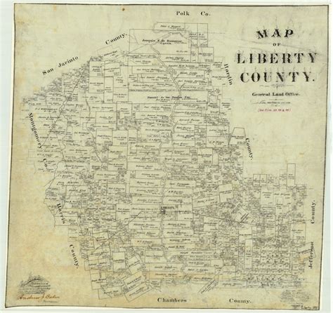 Map Of Liberty County Texas 3812 Map Of Liberty County Texas